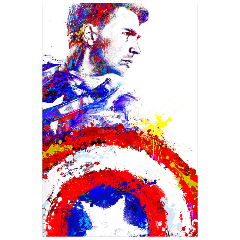 Michael Ferrari Chris Evans Captain America Limited Edition Comic